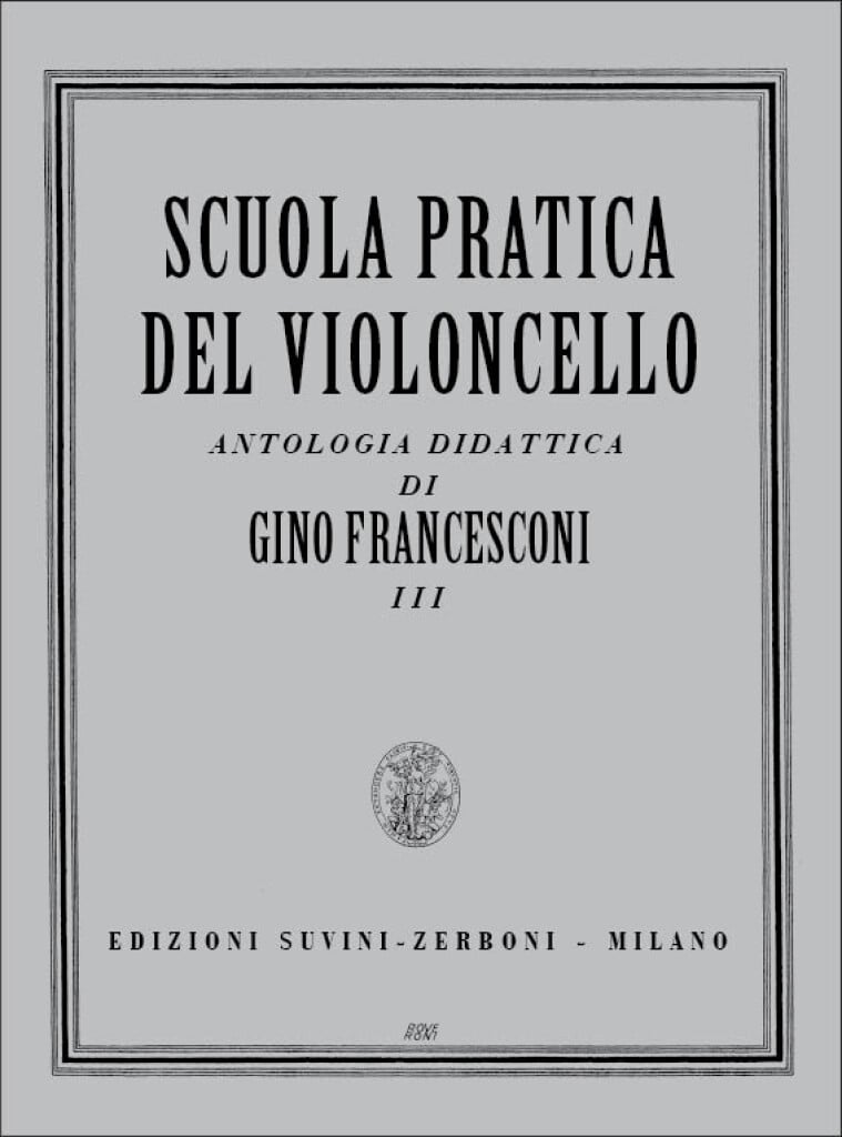 Scuola Pratica Del Violoncello